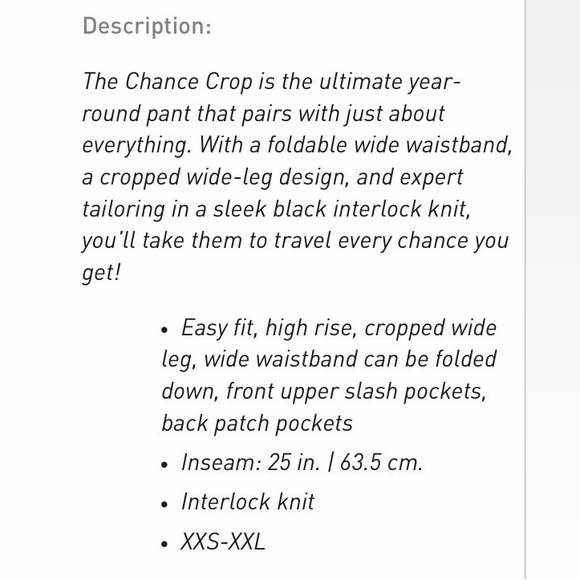 Cabi Chance Crops - Picture 7 of 7